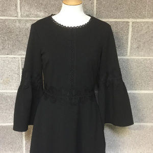 NWOT Banana Republic black dress size2